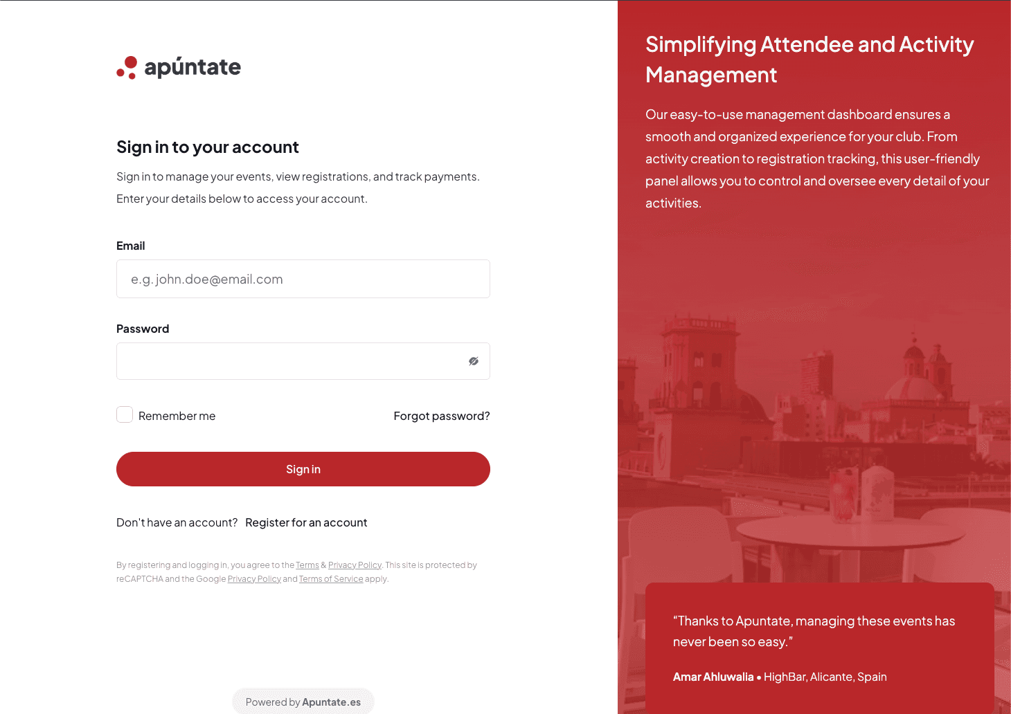 Experiencia totalmente personalizada